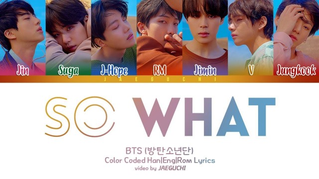 BTS (방탄소년단) - Paradise (낙원) Lyrics » Color Coded Lyrics