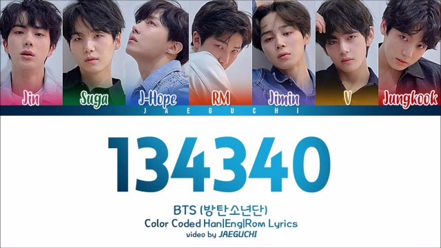 BTS (방탄소년단) - PARADISE (낙원) (Color Coded Lyrics Eng/Rom/Han)